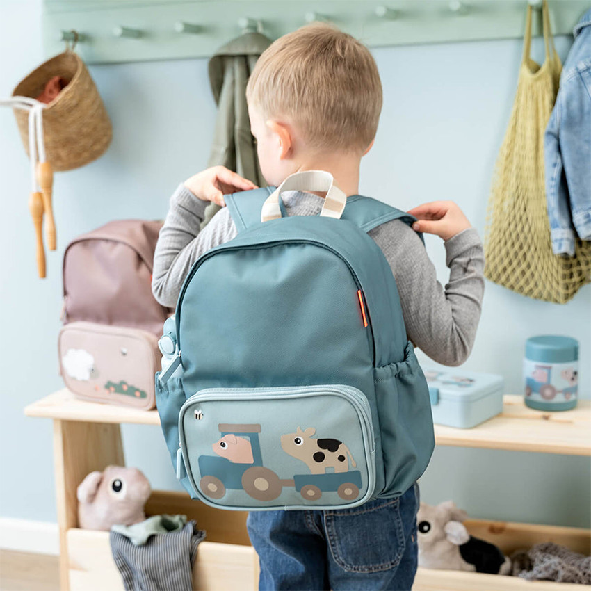 Sac à dos enfant 7,5L Tiny Farm Blue 