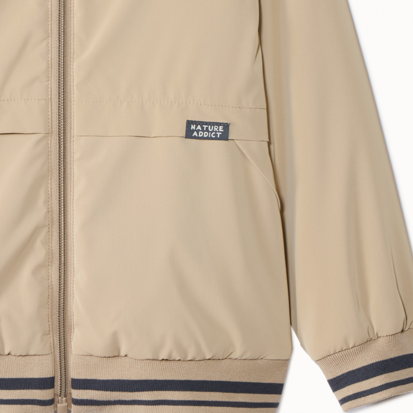 Coupe-vent rembourré en ripstop pour garçon 