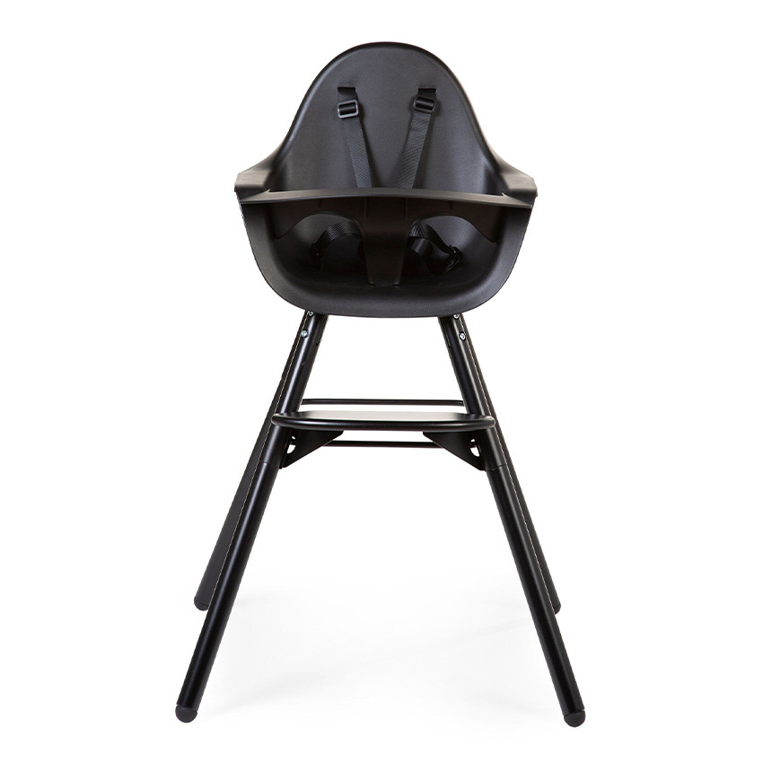 Chaise haute évolutive avec arceau Evolu 2 noir 