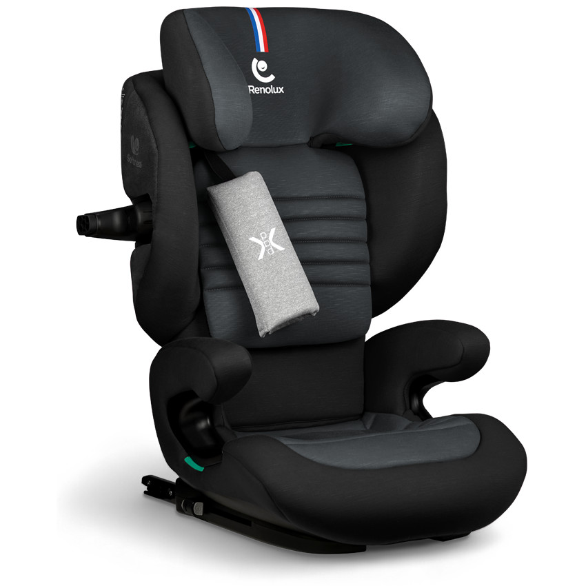 Rehausseur inclinable ISOFIX R129 i-Size Eliseo Softness - Carbon