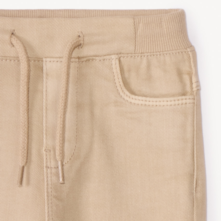 Jean droit avec poche ourson pour bébé garçon 