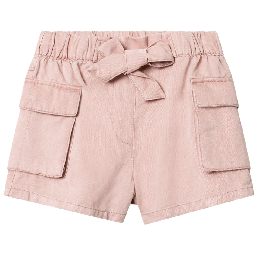 Short à poches et liens à nouer 