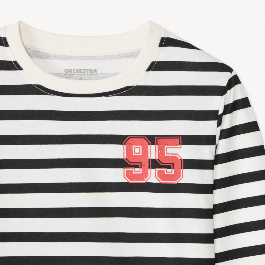 Lot de 3 t-shirts manches longues fantaisie pour garçon  