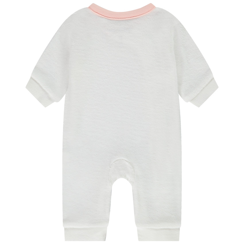 Combinaison longue unie en velours pour bébé fille prématurée 