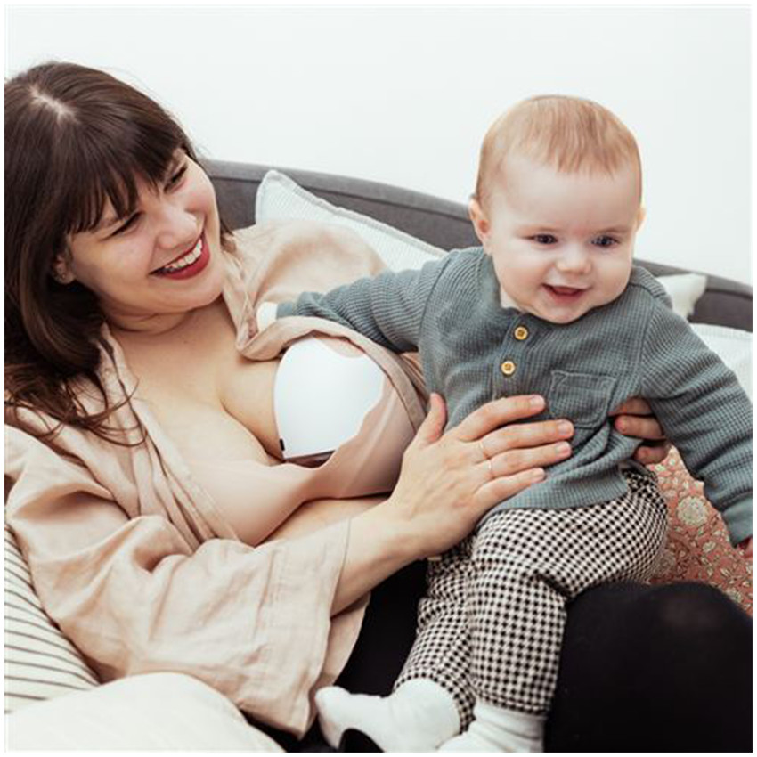 Tire-lait mains libres Téterelle taille 24mm - Blanc (Perifit) - Image 5