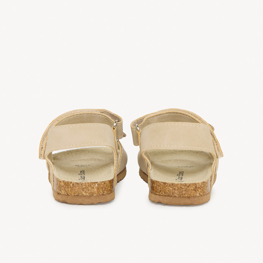 Sandales ourson à scratch pour bébé garçon 