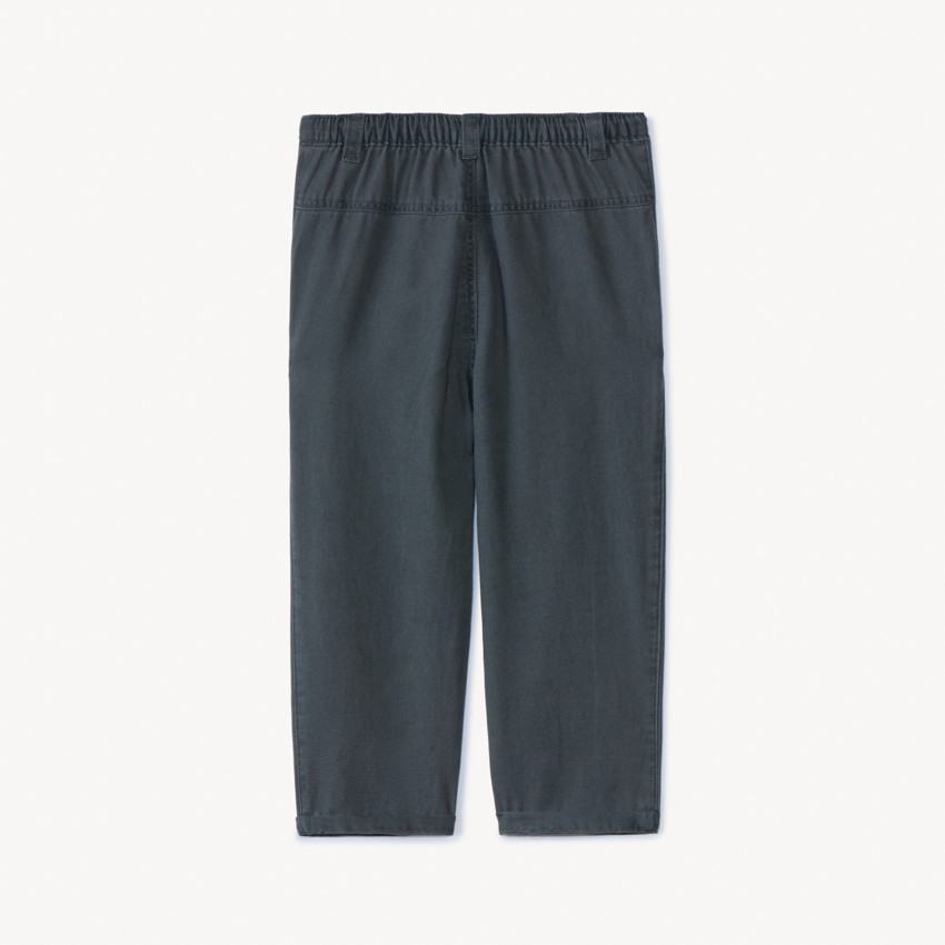 Pantalon uni à poches plaquées pour bébé garçon 
