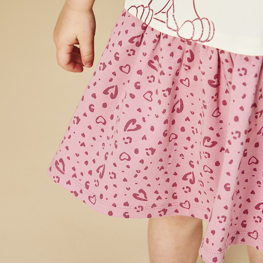 Robe effet 2 en 1 Nala Disney à sequins magiques pour fille 