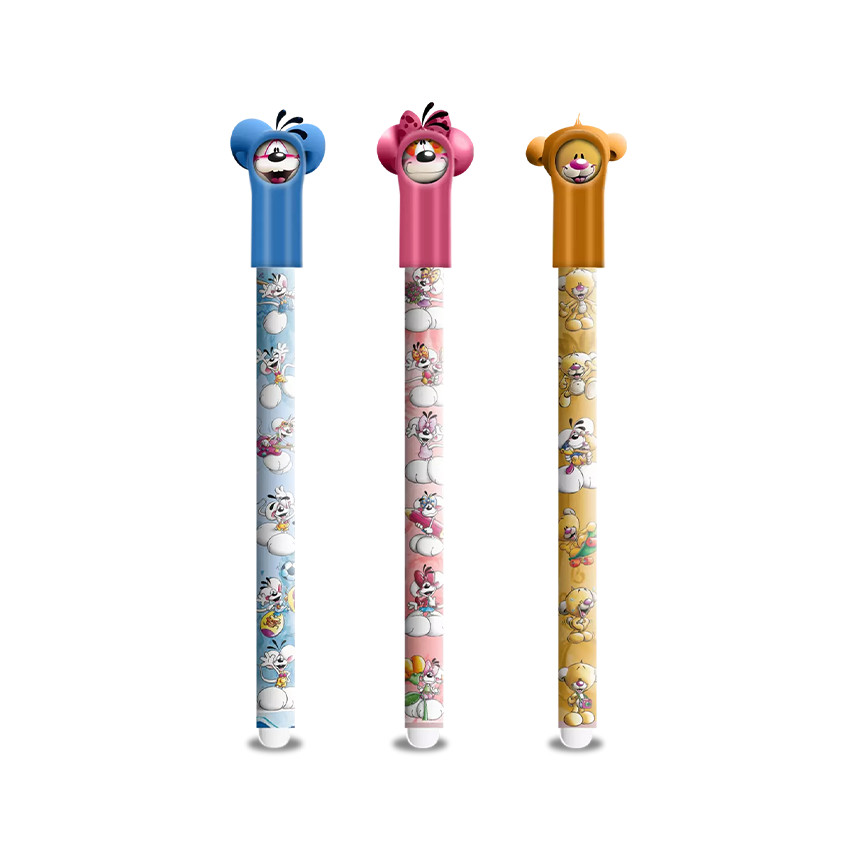 Stylo twist effaçable Diddl (modèle aléatoire) 