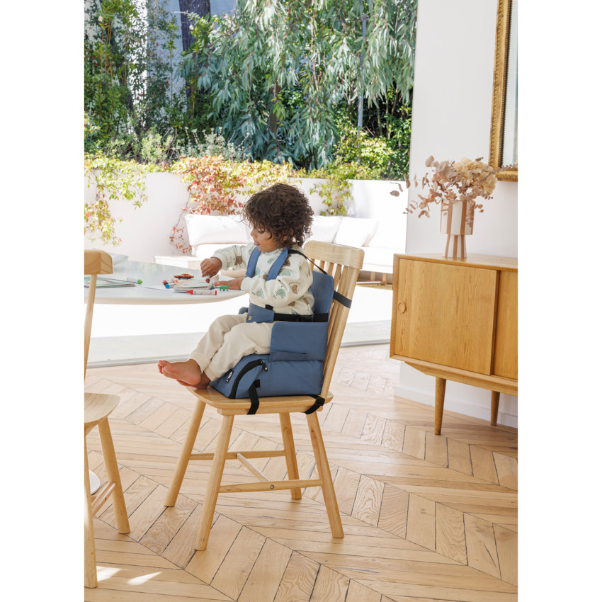 Rehausseur de chaise pliable 2.0 Scott bleu 