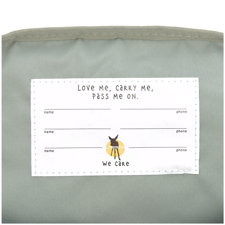  Sac à dos enfant Mini carré Little Gang Vert Foncé 