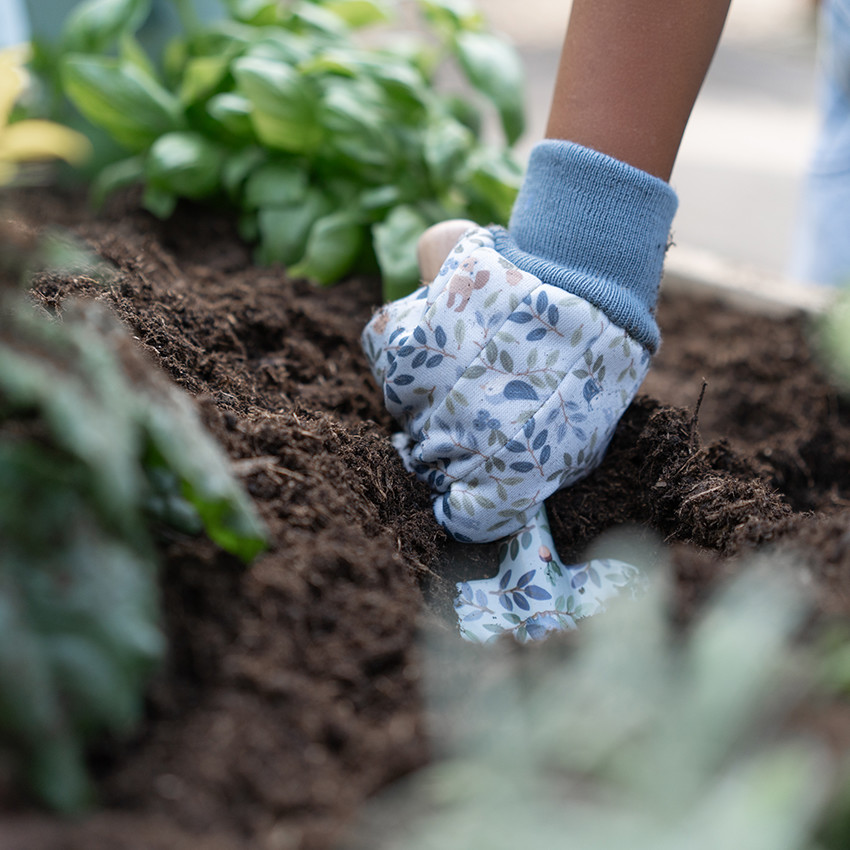 Gants de jardinage Forest Friends - Bleu 