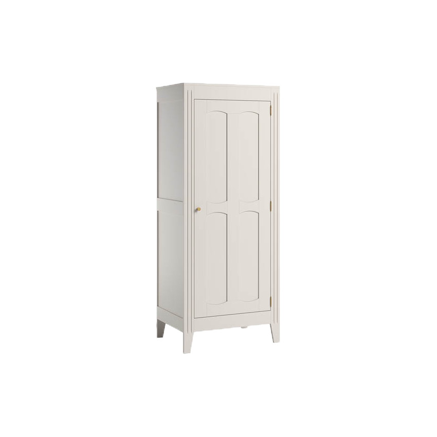 Armoire 1 porte Milenne - Blanc 