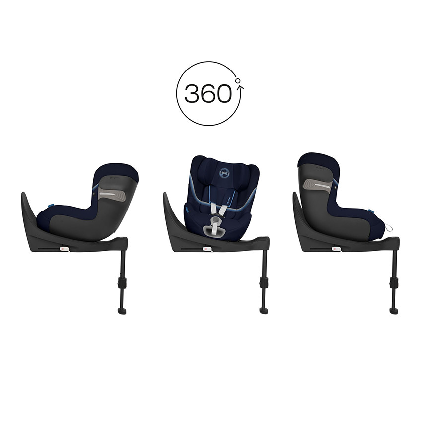 Siège-auto pivotant Sirona S2 i-Size - Navy Blue 