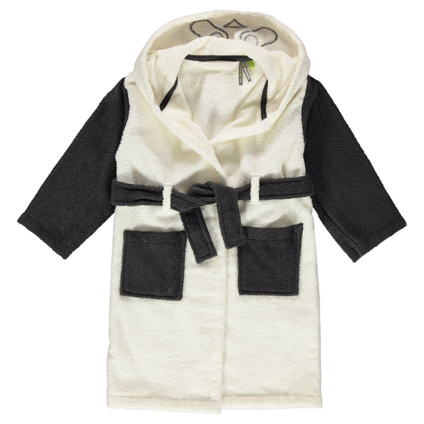 Peignoir de bain avec détails brodés panda 