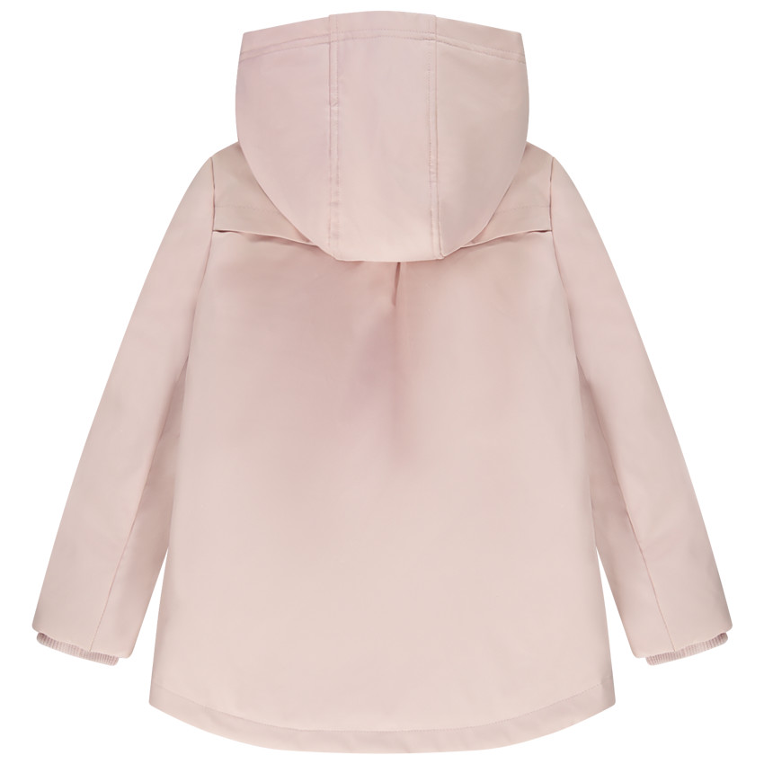 Parka gomme déperlante doublure sherpa pour fille 