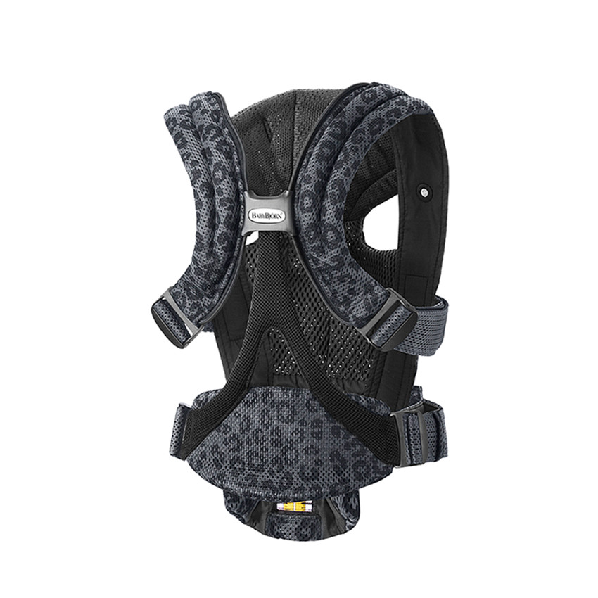 Porte-bébé MOVE 3D Mesh - Anthracite/Léopard 