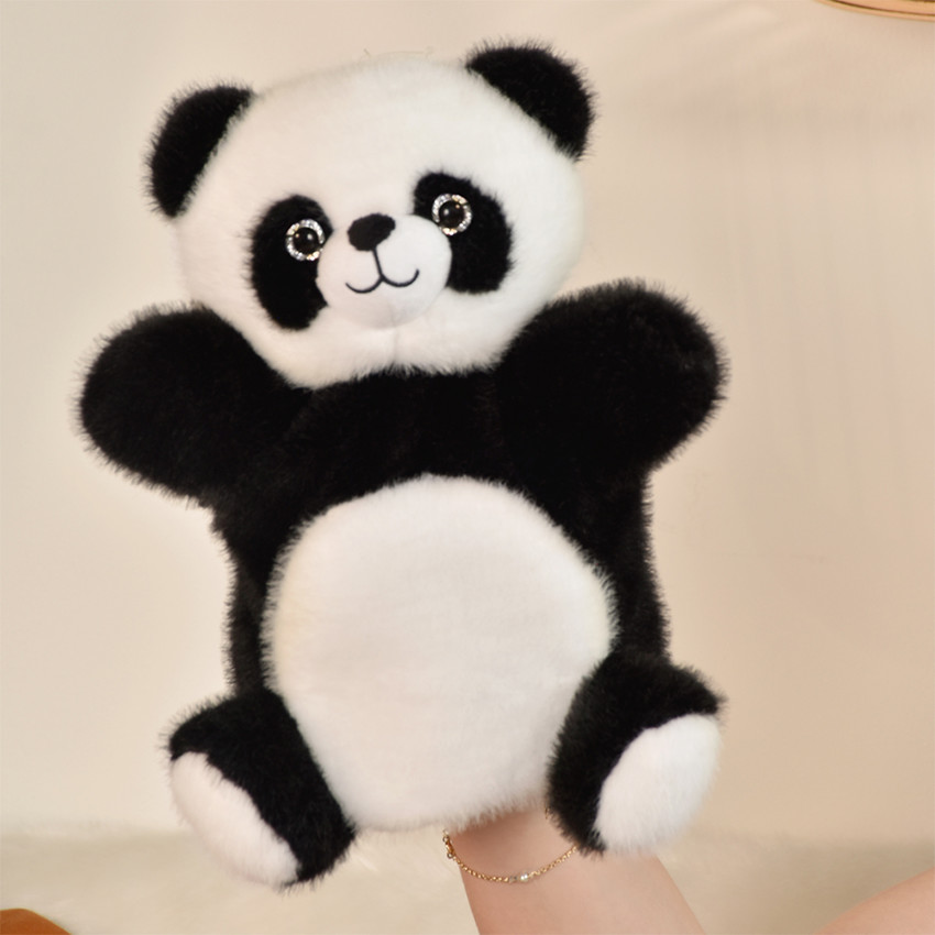 Doudou Marionnette Podcolle 24CM Panda 