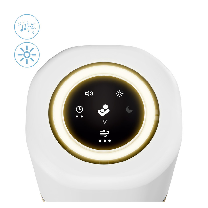 Purificateur d'air connecté 3 en 1 sons et veilleuse - Blanc (Maxi-Cosi) - Image 2