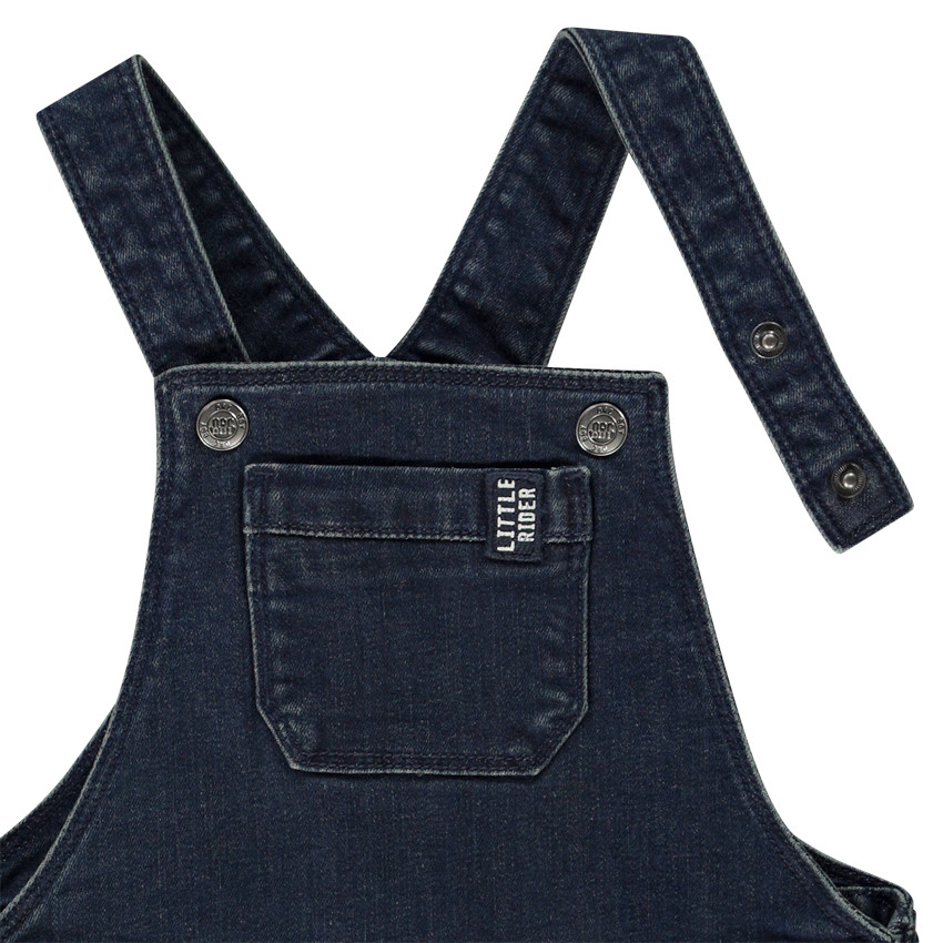 Salopette effet jean pour bébé garçon 