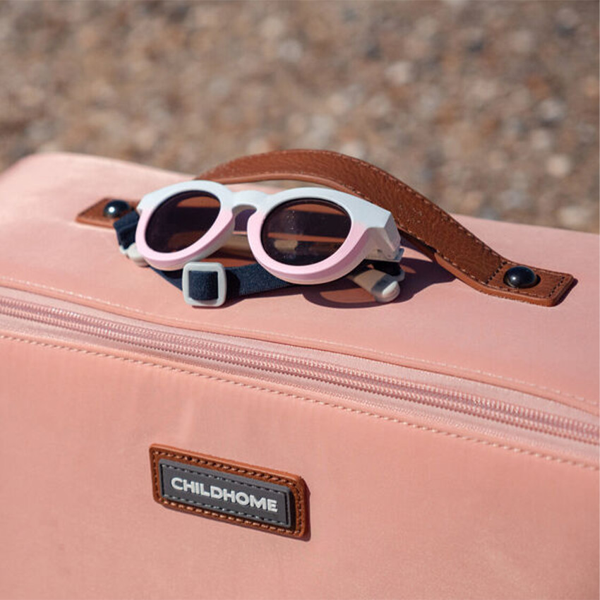 Lunettes de soleil avec cordon 9-24M Delight rainbow freeze 