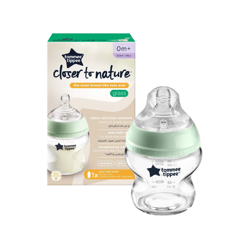 Biberon Closer to Nature verre 150ml 