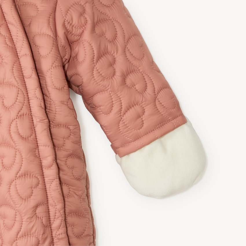 Combinaison pilote bébé Minnie matelassée à capuche 