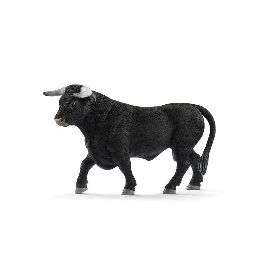Figurine taureau noir 