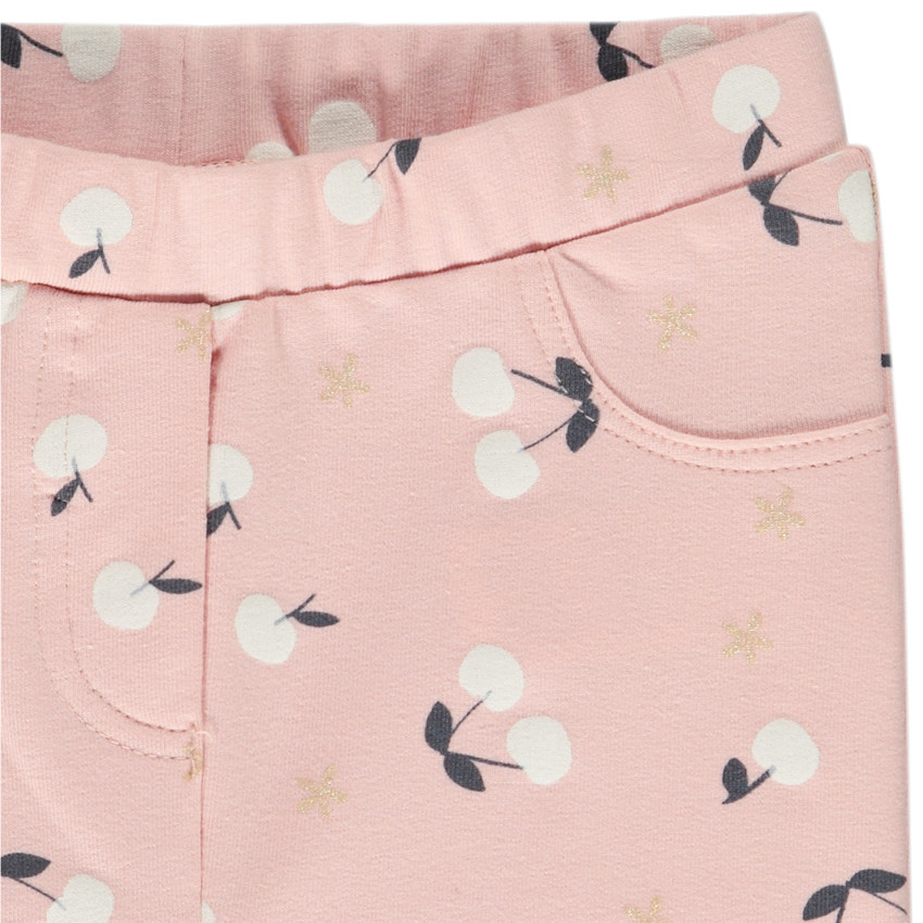 Jegging en molleton imprimé fantaisie pour bébé fille 