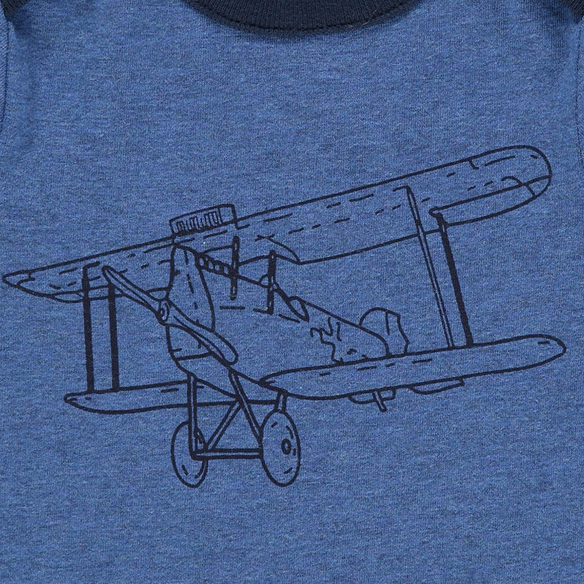 Lot de 5 bodies manches longues assortis imprimés/unis 