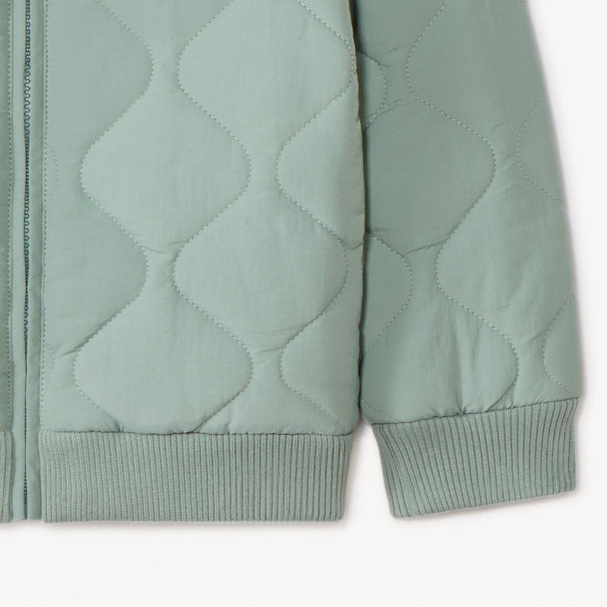 Bombers matelassé à patchs brodés pour garçon 