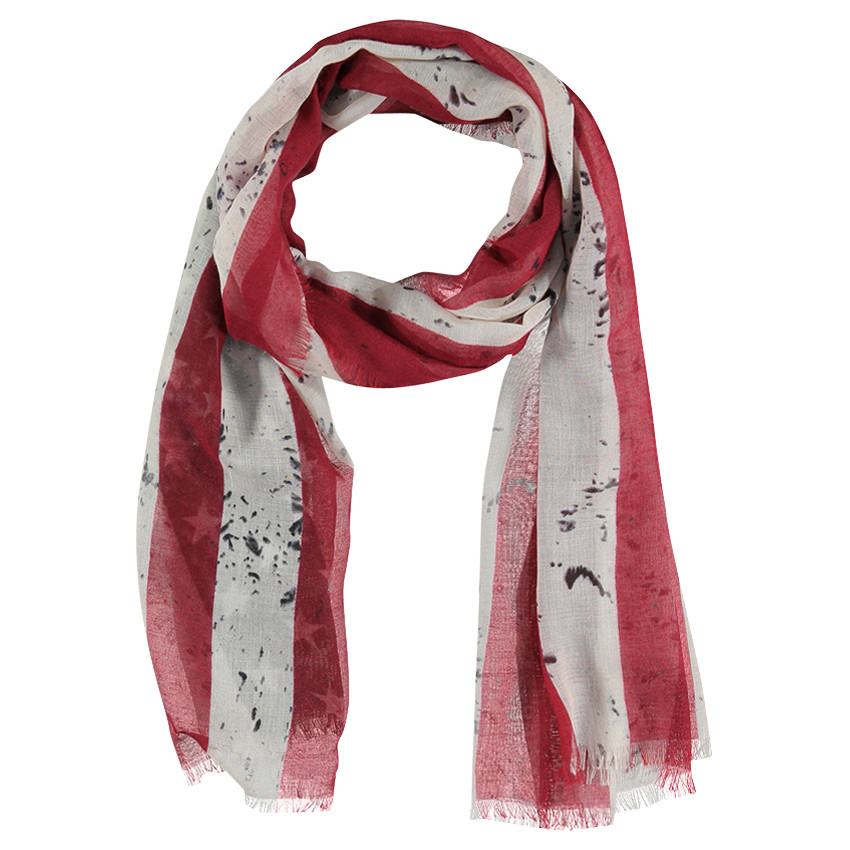 Chèche imprimé drapeau USA 