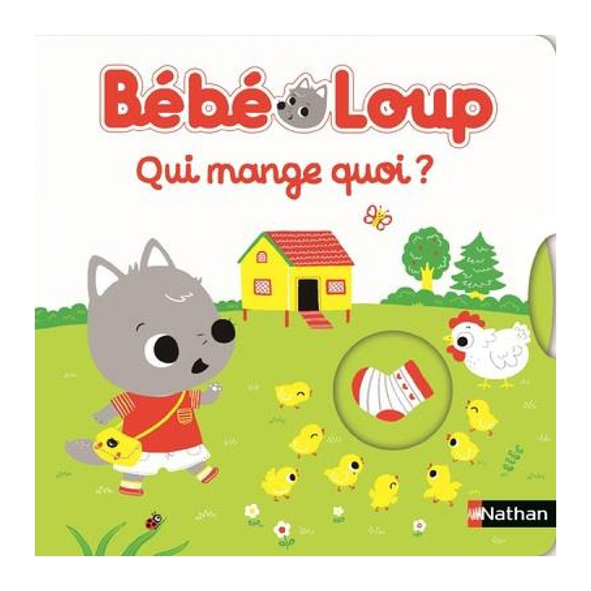 Bébé Loup - Qui mange quoi ? Main Bébé Loup - Qui mange quoi ?