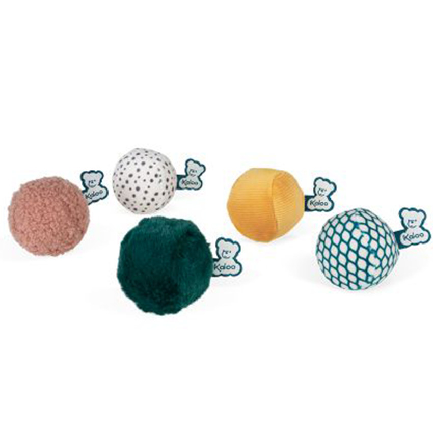 Set de 5 balles sensorielles stimuli