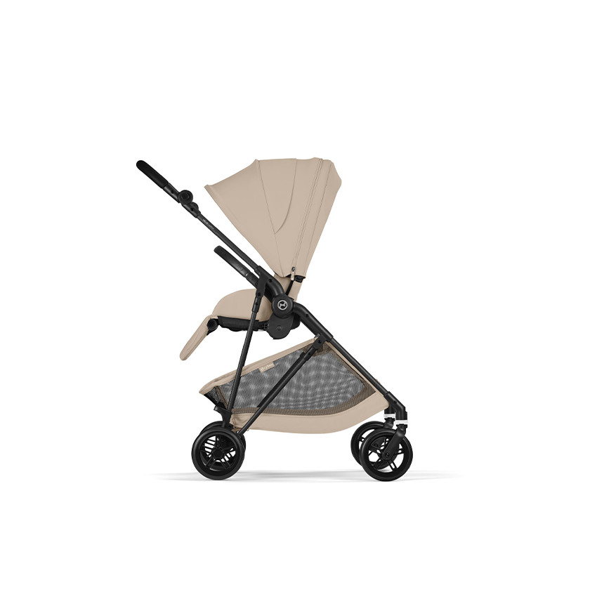 Poussette Melio Carbon - Almond Beige 