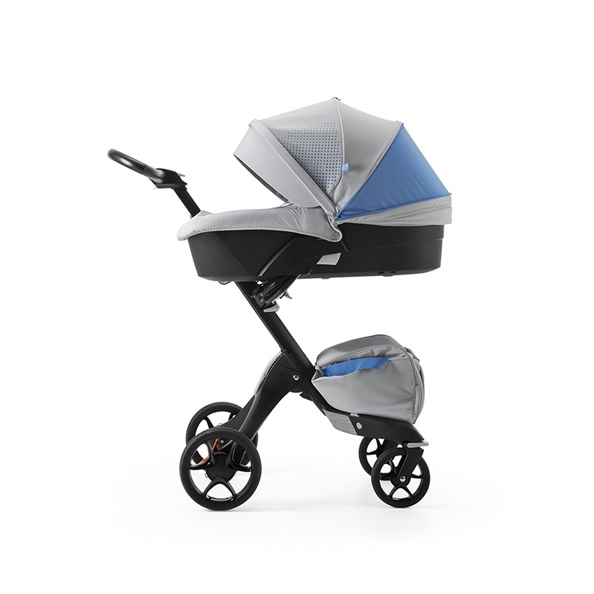 Poussette Xplory V5 châssis noir - Athleisure Marine 