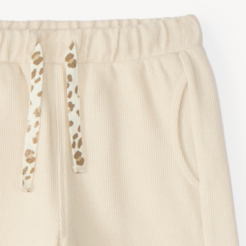 Pantalon de jogging large bébé fille uni 