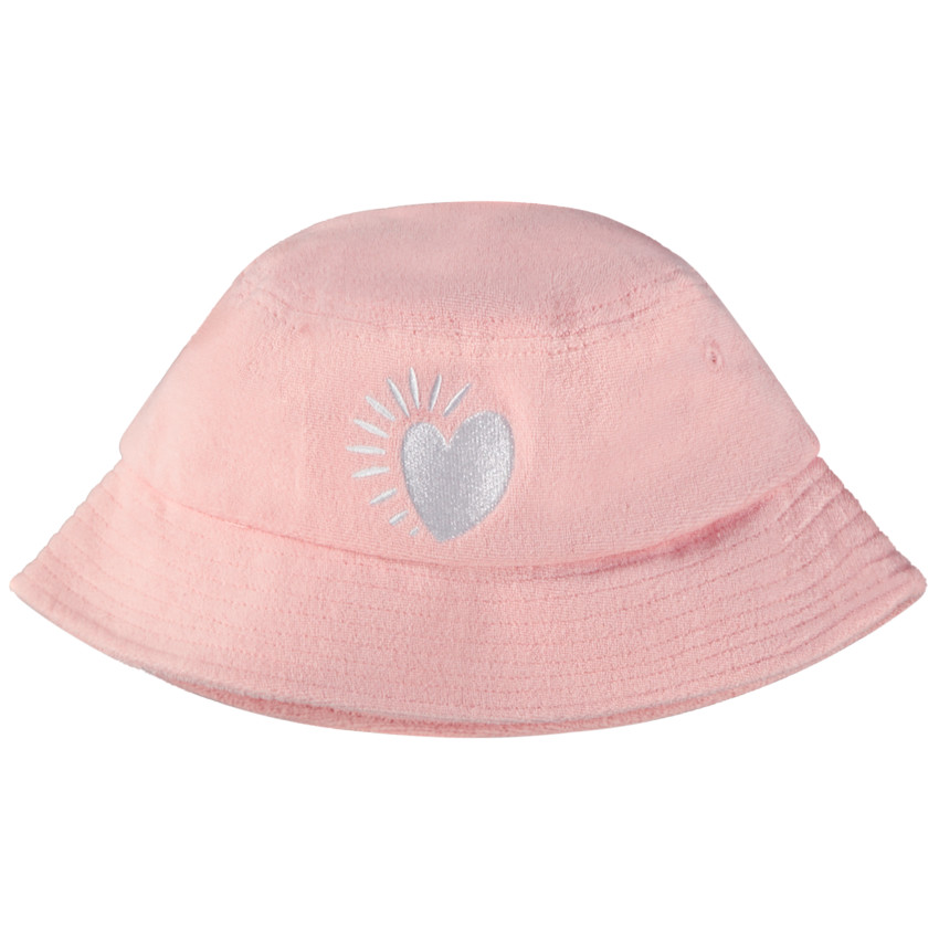 Bob en éponge broderie coeur pour fille 