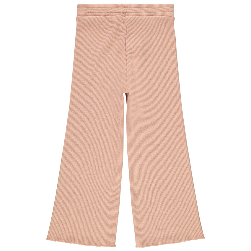 Pantalon ample en maille côtelée 