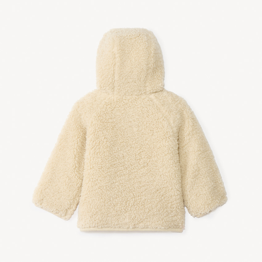 Veste en sherpa effet moutonné pour bébé fille 