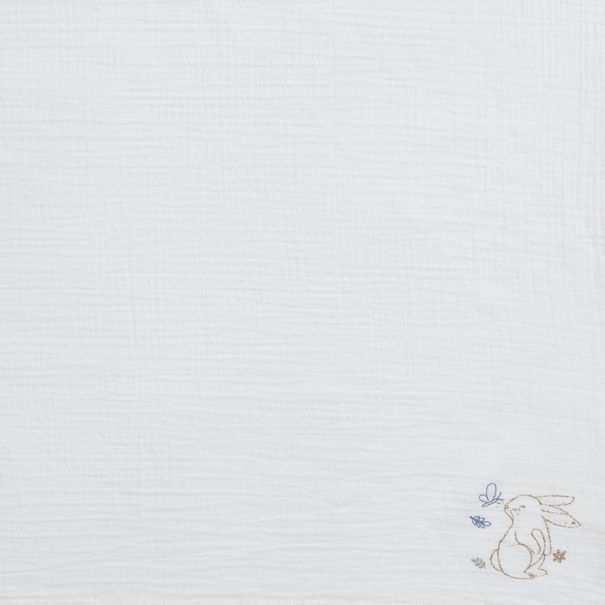 Lot de 3 langes en gaze de coton Little Deer 