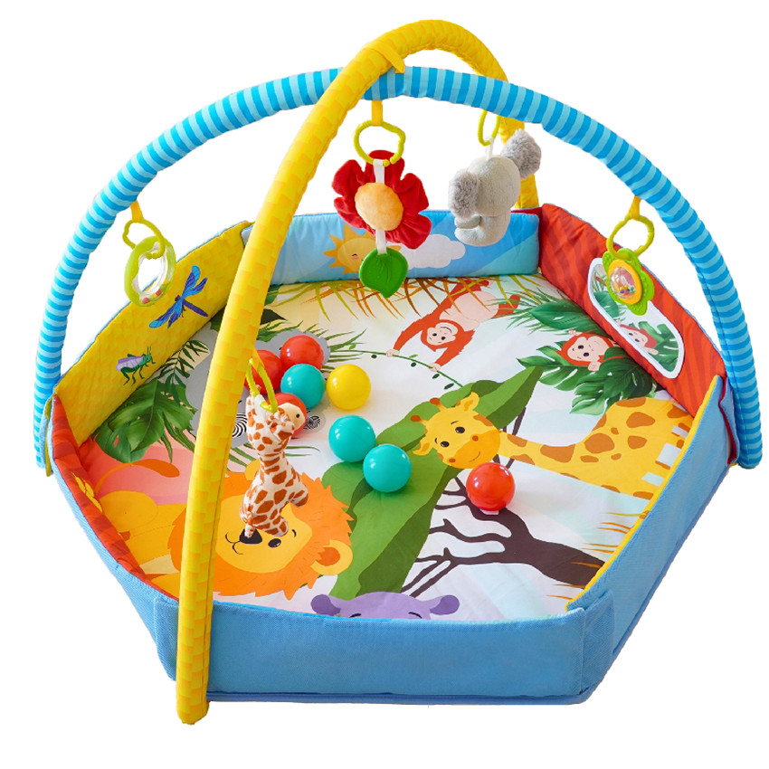 Tapis d'éveil & d'activité avec balles Palenquo