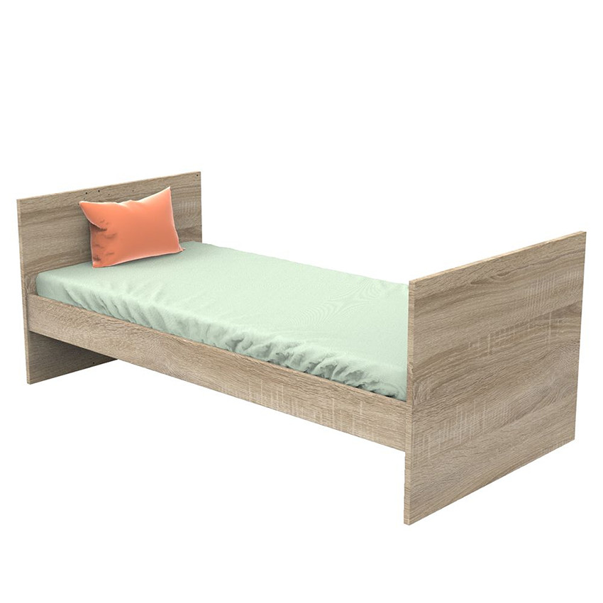 Lit évolutif Nova 70 x 140 cm à 140 x 200 cm - Rose Canyon 