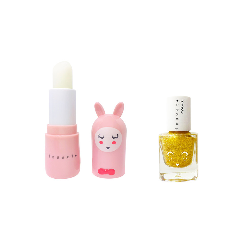 Coffret duo Maison Juliette baume à lèvres + vernis parfumés 