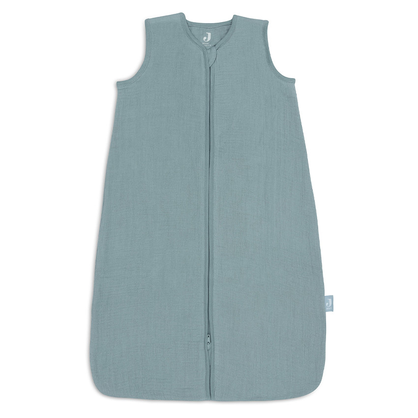 Gigoteuse sans manches 90cm gaze de coton Sea Green
