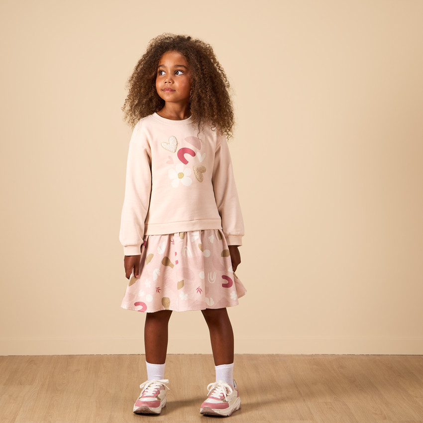 Robe manches longues fille Orchestra