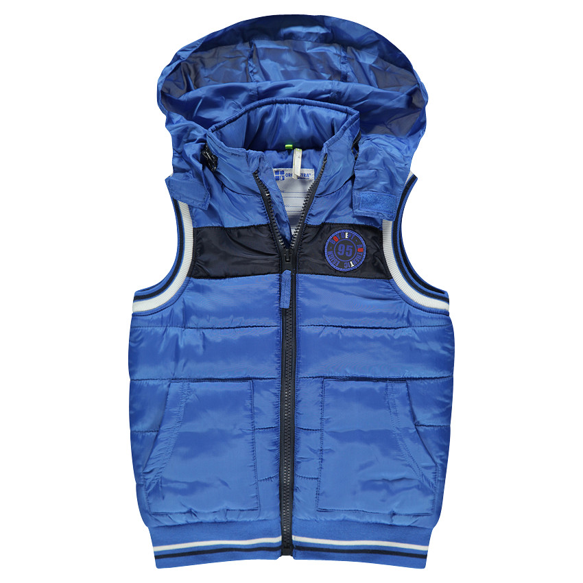 Junior - Doudoune sans manches avec capuche intégrée 