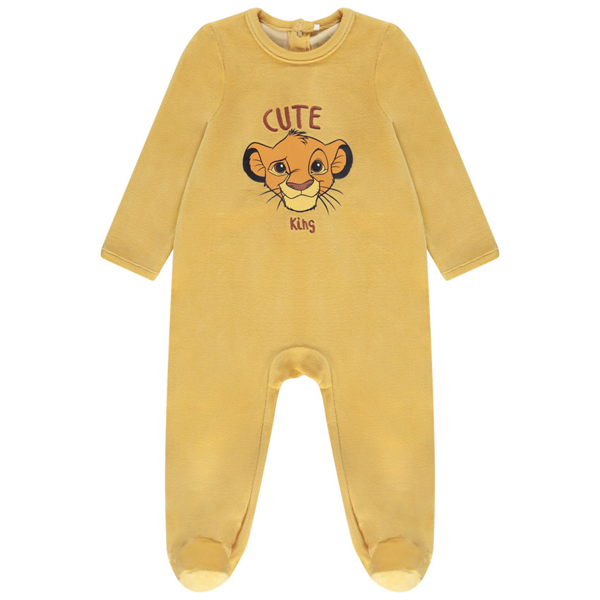 Dors bien en velours Le Roi Lion Disney pour bebe garcon
