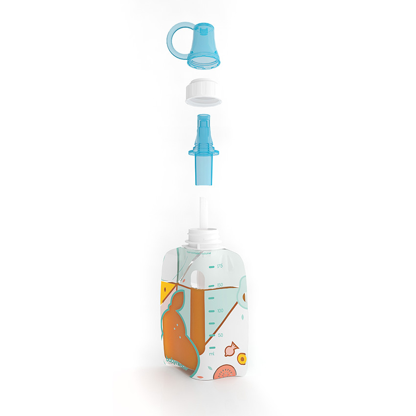 Embout silicone pour gourde Foodii 