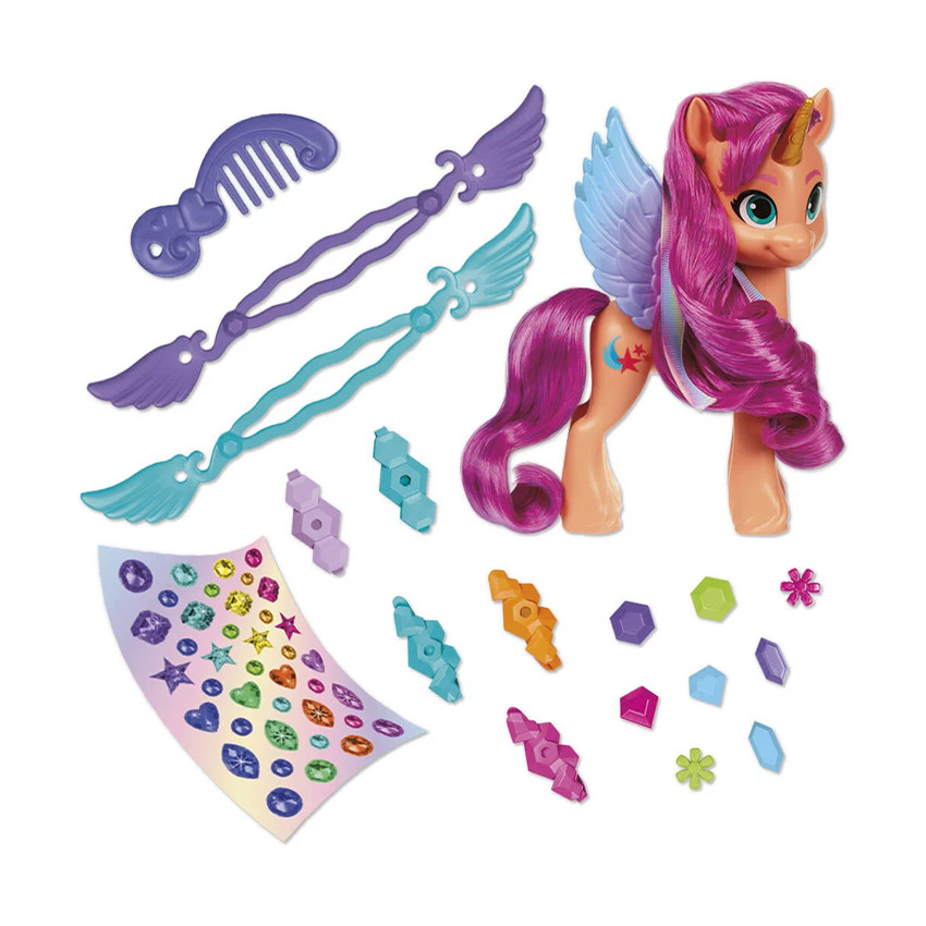 My Little Pony Sunny Starscout coiffures stylées 